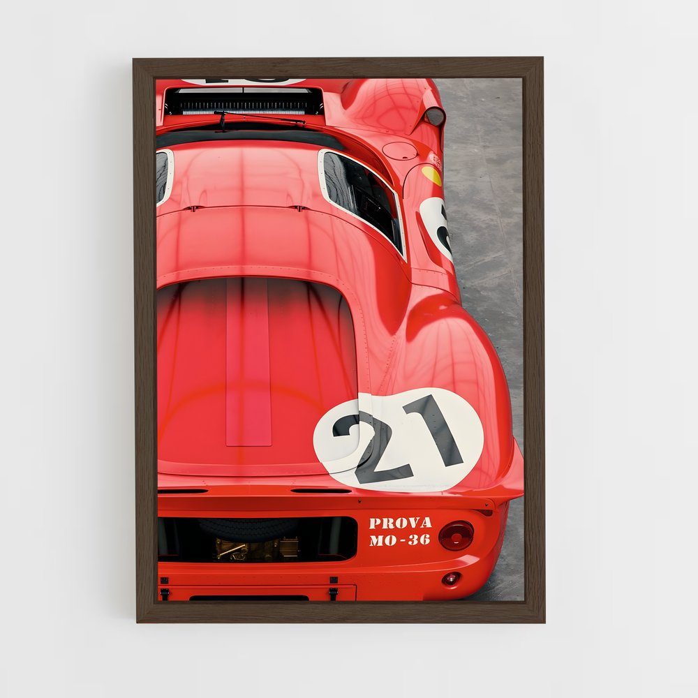 Poster Explosion Votre – affiche Ferrari (vue 5)